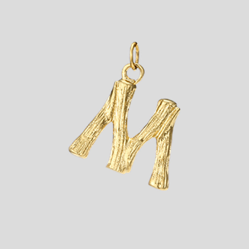 Wholesale 26 Letters Pendant Stainless Steel Gold Plated Necklaces